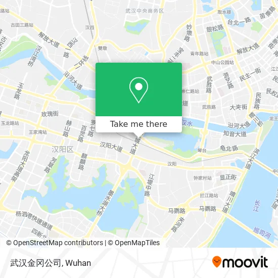 武汉金冈公司 map