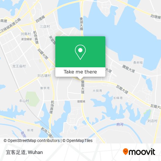 宜客足道 map