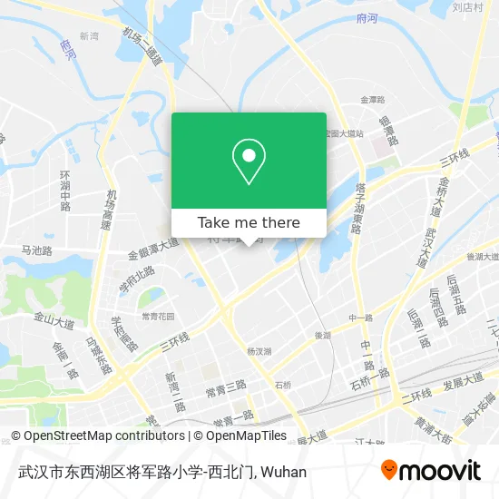 武汉市东西湖区将军路小学-西北门 map