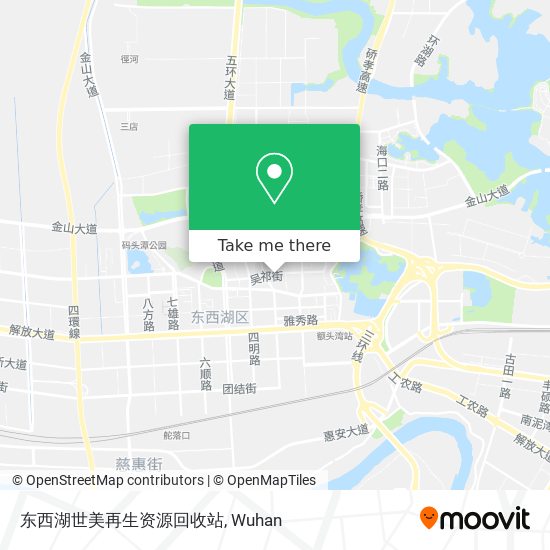 东西湖世美再生资源回收站 map