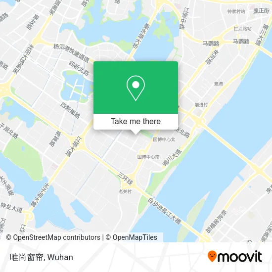 唯尚窗帘 map