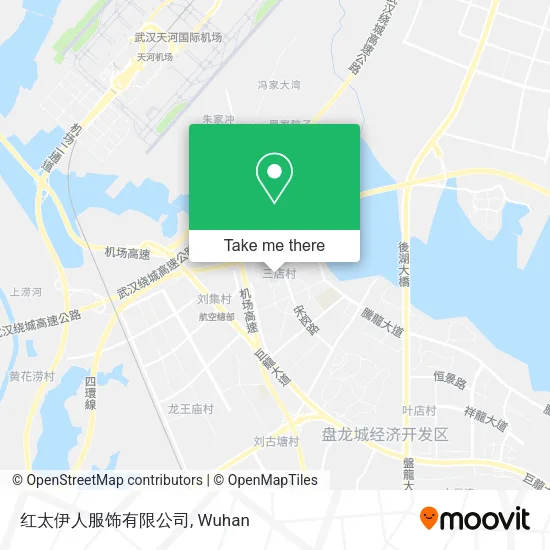 红太伊人服饰有限公司 map