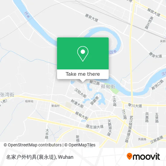 名家户外钓具(襄永堤) map