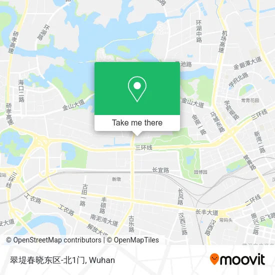 翠堤春晓东区-北1门 map