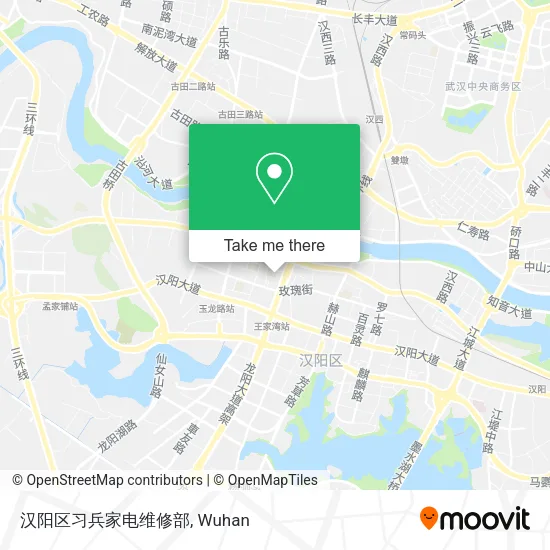 汉阳区习兵家电维修部 map