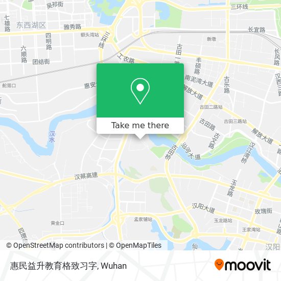 惠民益升教育格致习字 map
