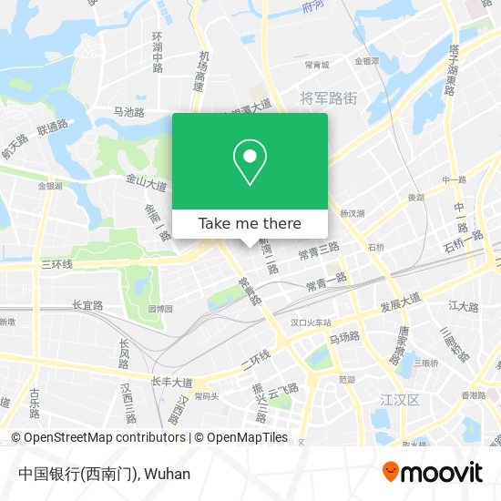中国银行(西南门) map