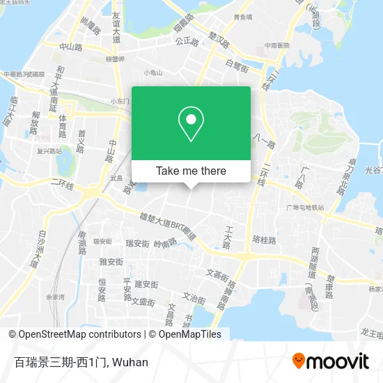 百瑞景三期-西1门 map