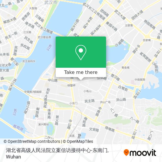 湖北省高级人民法院立案信访接待中心-东南门 map