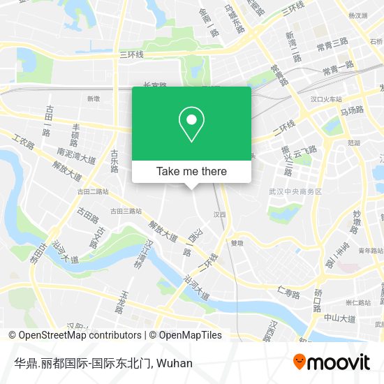 华鼎.丽都国际-国际东北门 map