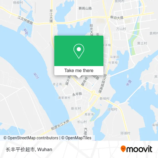 长丰平价超市 map