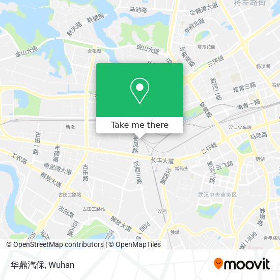 华鼎汽保 map