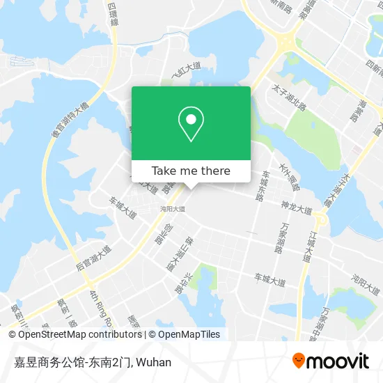 嘉昱商务公馆-东南2门 map