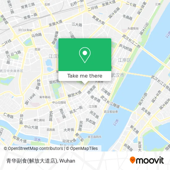 青华副食(解放大道店) map
