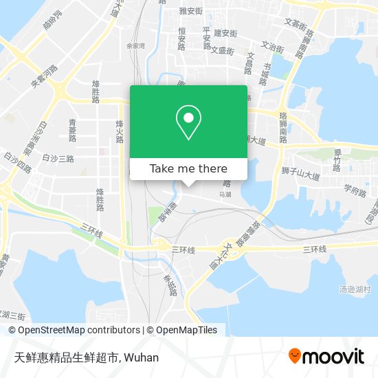 天鲜惠精品生鲜超市 map