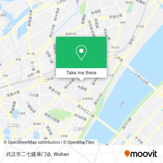 武汉市二七健康门诊 map
