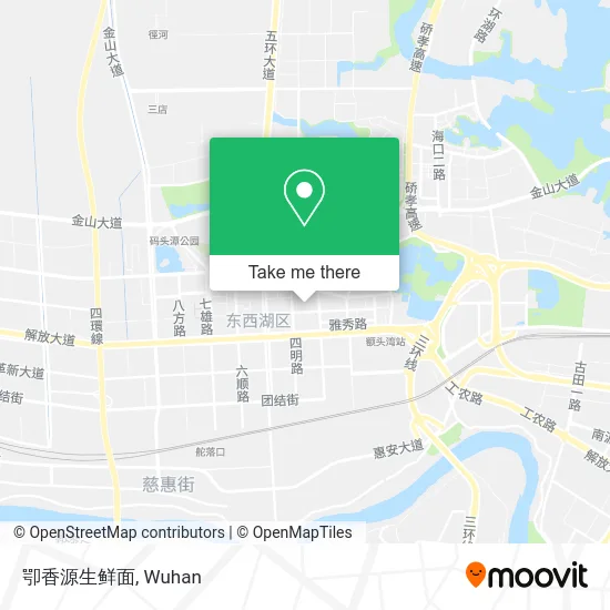 卾香源生鲜面 map