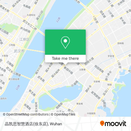 晶凯思智慧酒店(徐东店) map