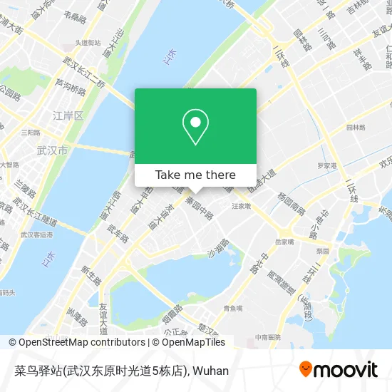 菜鸟驿站(武汉东原时光道5栋店) map