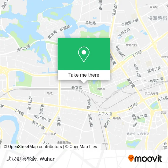 武汉剑兴轮毂 map