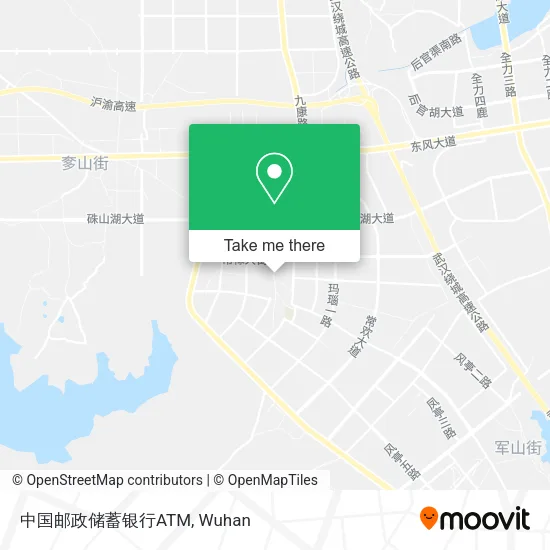中国邮政储蓄银行ATM map