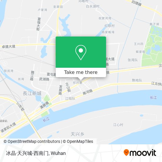 冰晶·天兴城-西南门 map