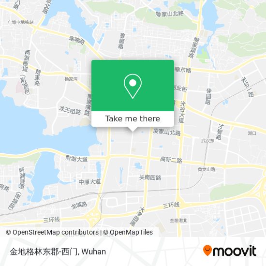 金地格林东郡-西门 map