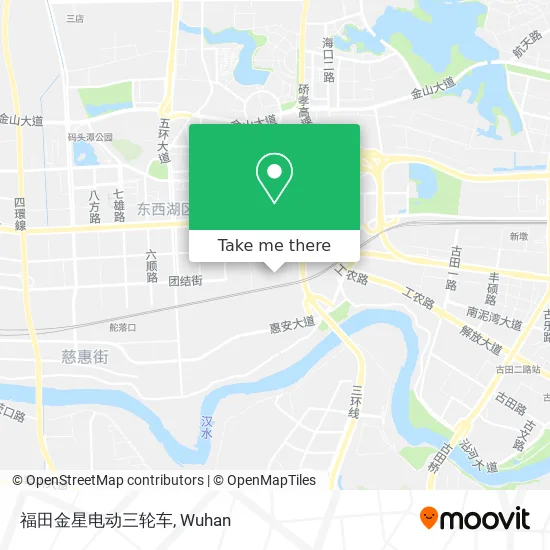 福田金星电动三轮车 map