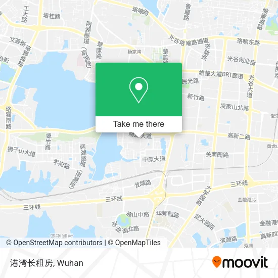 港湾长租房 map