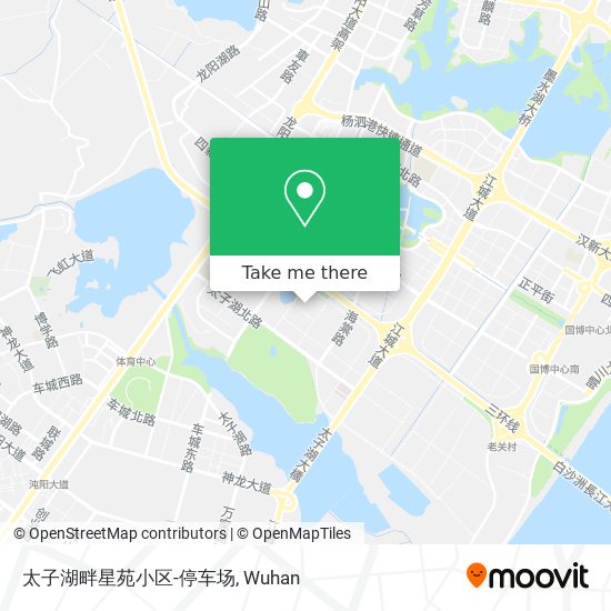 太子湖畔星苑小区-停车场 map