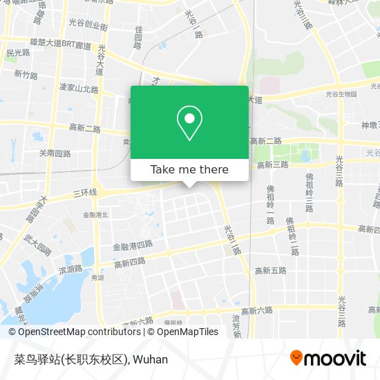 菜鸟驿站(长职东校区) map