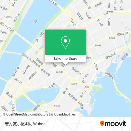 宏方苑小区4栋 map