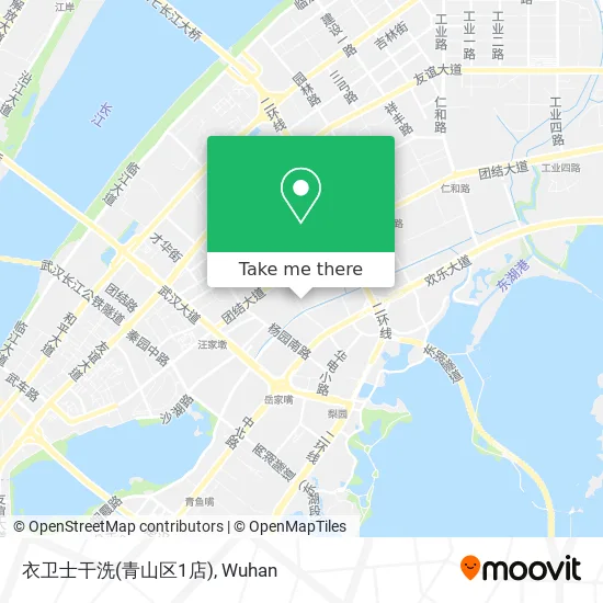 衣卫士干洗(青山区1店) map