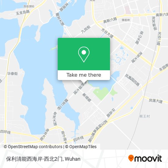保利清能西海岸-西北2门 map