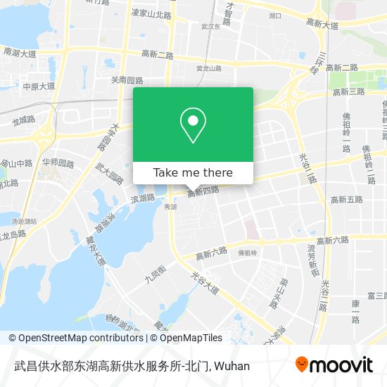 武昌供水部东湖高新供水服务所-北门 map