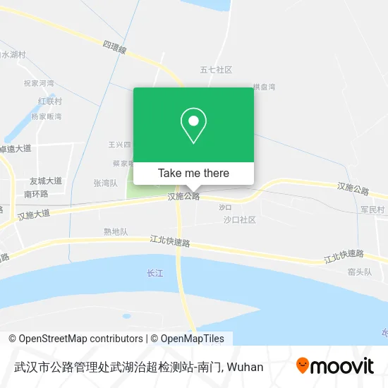 武汉市公路管理处武湖治超检测站-南门 map