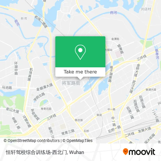 恒轩驾校综合训练场-西北门 map