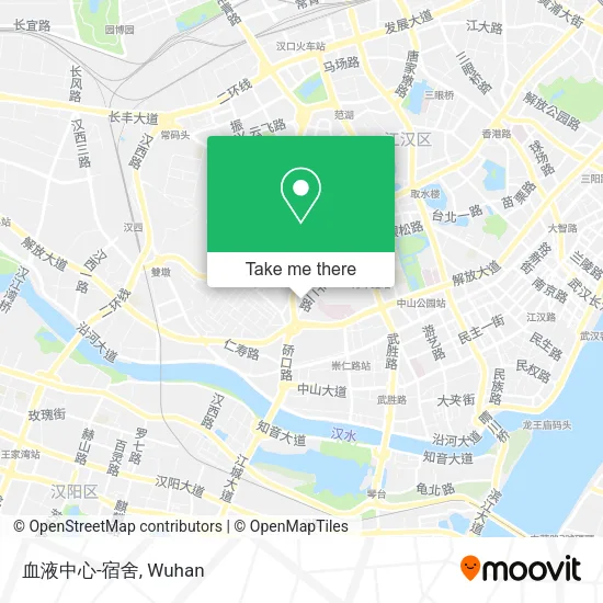 血液中心-宿舍 map