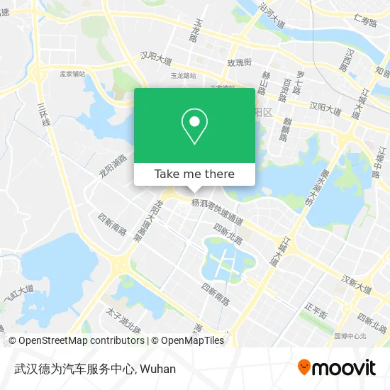 武汉德为汽车服务中心 map