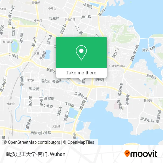 武汉理工大学-南门 map