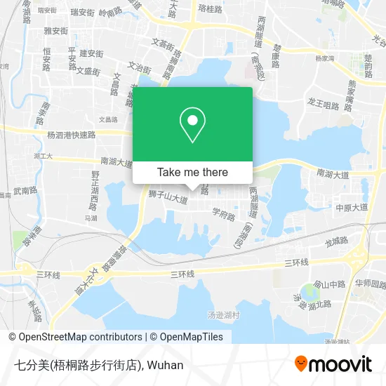 七分美(梧桐路步行街店) map