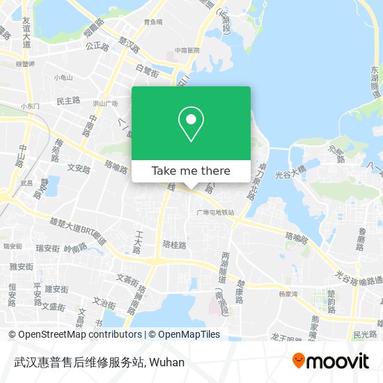 武汉惠普售后维修服务站 map