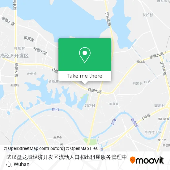 武汉盘龙城经济开发区流动人口和出租屋服务管理中心 map