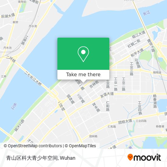 青山区科大青少年空间 map