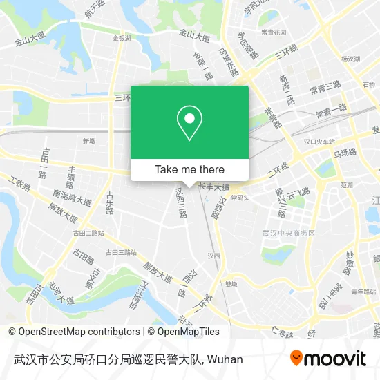 武汉市公安局硚口分局巡逻民警大队 map