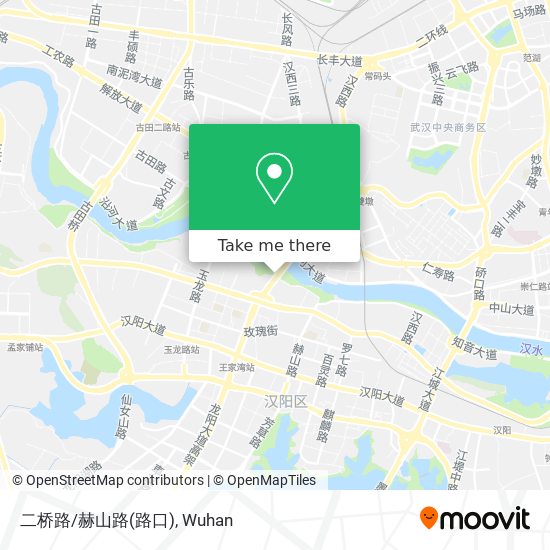 二桥路/赫山路(路口) map