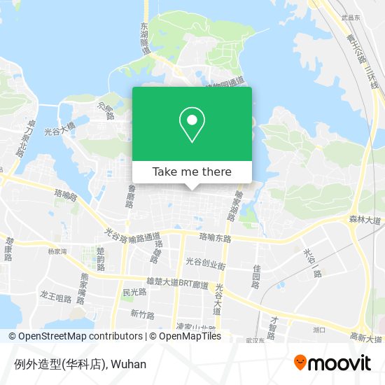 例外造型(华科店) map