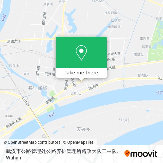 武汉市公路管理处公路养护管理所路政大队二中队 map