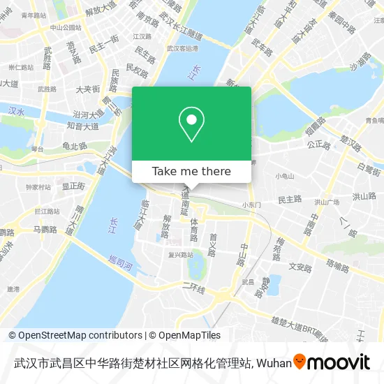 武汉市武昌区中华路街楚材社区网格化管理站 map