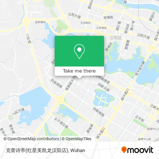 克蕾诗帝(红星美凯龙汉阳店) map